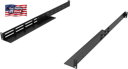 Universal rack mount - 1u, rails-